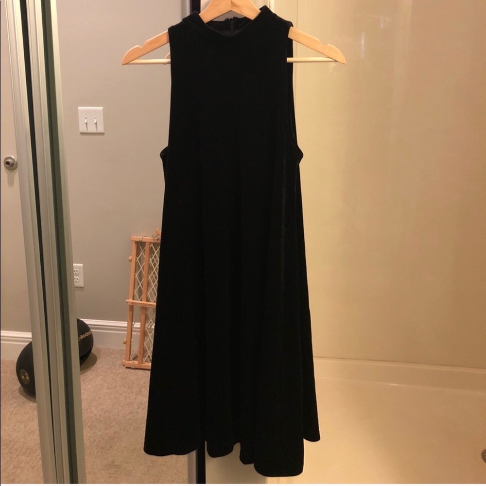 Black Velvet Dress
